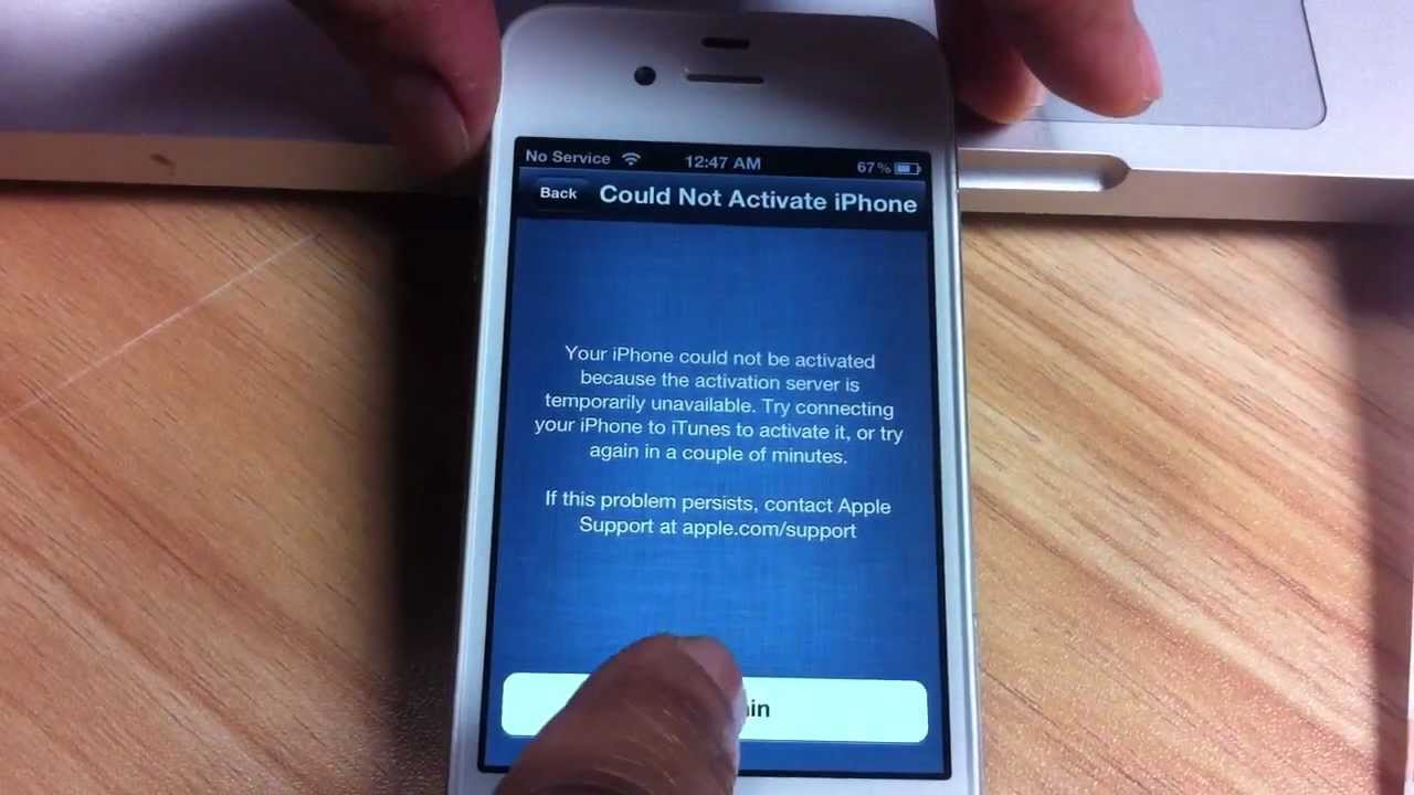 How To Activate And Unlock Your Iphone 4s Ios 51 501 50 Using X