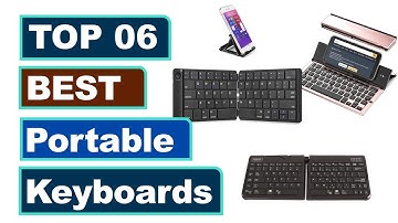 Top 6 Best Portable Keyboards ||  Best Foldable Keyboard You Can Buy