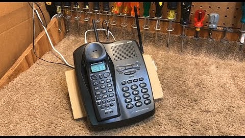 Uniden EXI7926 900 MHz 2-Line Extended Range Cordless Phone | Initial Checkout