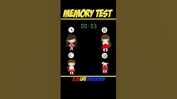 Memory Test Game 🎯#riddles #paheli #shorts #puzzles