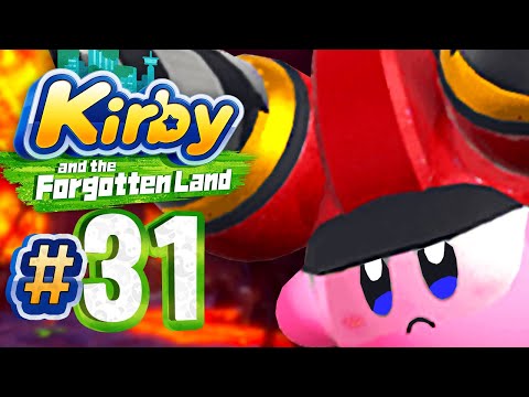 Enter the Fiery Forbidden Lands - Kirby and the Forgotten Land #31 (Co-op)