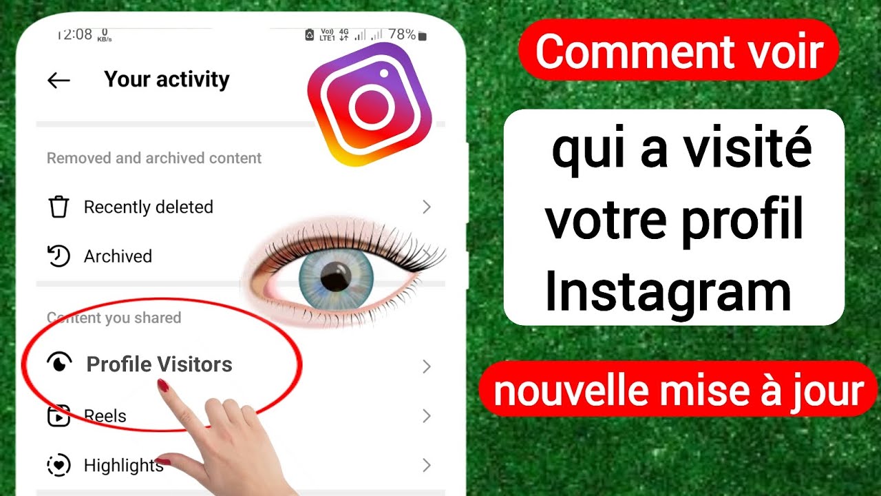 Comment savoir qui a consulté mon profil Instagram -2024 | Qui a visité