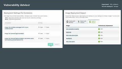 IBM Containers Demo 3 Vulnerability Advisor 11 11 15