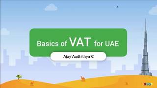 Webinar on Basics of VAT for UAE | Zoho