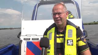 Reportage: Dienst mee met de waterpolitie op het Oldambtmeer (Video)