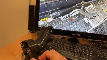 3D printed F-16 HOTAS for DCS