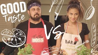 My Pizza Cooking Showdown with Lawrence - Good Taste (Episode 3) | Shay Mitchell