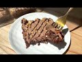 Postre vegano sabor a Snickers | saludable y sin azúcar [ baked oats ]