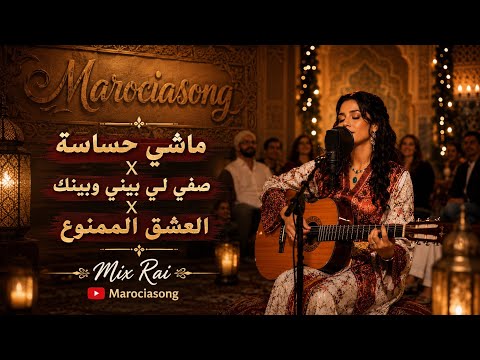 Cover Mix Rai 🔥ماشي حساسة × صفي لي بيني وبينك × العشق الممنوع | Acoustic Live | بصوت خرافي 
