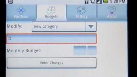 Budget Droid Android App Review - AndroidApps.com