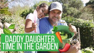 Explore Our Garden! Daddy \& Daughter Time
