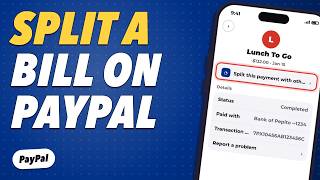 How to Split a Bill with PayPal on iPhone ✅ Request Each Share