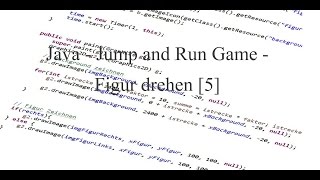 Java - Jump and Run Game - Figur drehen [5] screenshot 2