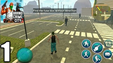 Grand Crime City Mafia: Gangster Auto Theft Town - Gameplay Walkthrough Part 1 (Android/iOS)