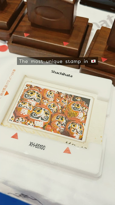 Daruma Layer Stamp in Japan 🇯🇵