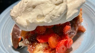 Pineapple Upside Down Cake with Fresh Strawberries - because why not? It just tastes like summer! by In The Kitchen with Tabbi 56 views 3 days ago 8 minutes, 27 seconds