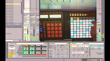 Max For Ableton Live Custom Arpeggiator in the works