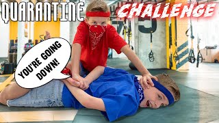 Chris vs Zac: Get up or GET BLASTED Challenge!