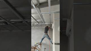 Ceiling Frame Installation #ceilingframe #metalfurringframe #ceiling #homeimprovement #shortvideo