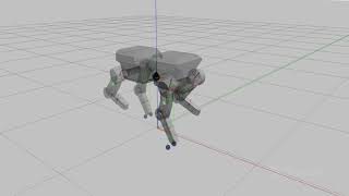 Training a Quadruped to Trot
