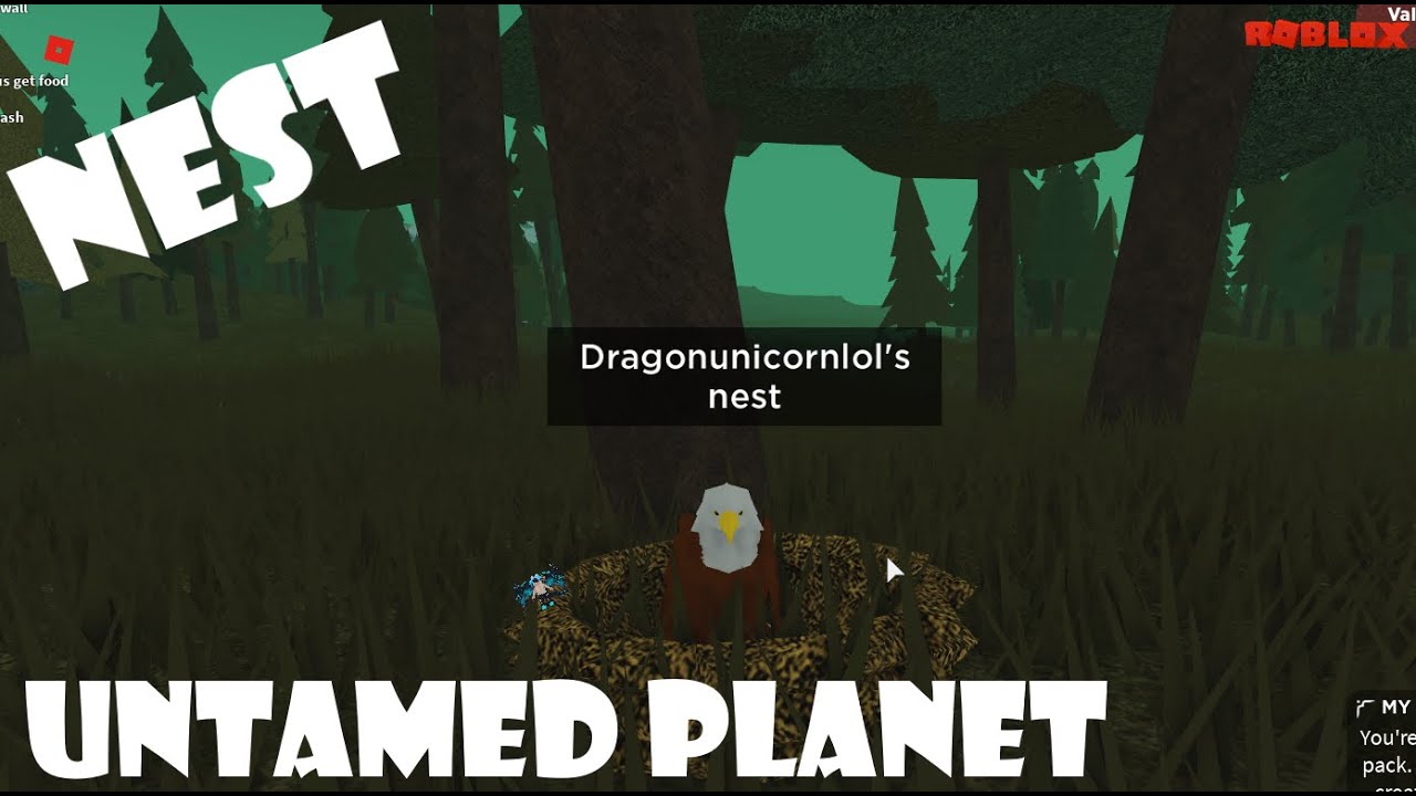 NESTS In UNTAMED PLANET A Roblox Game YouTube 