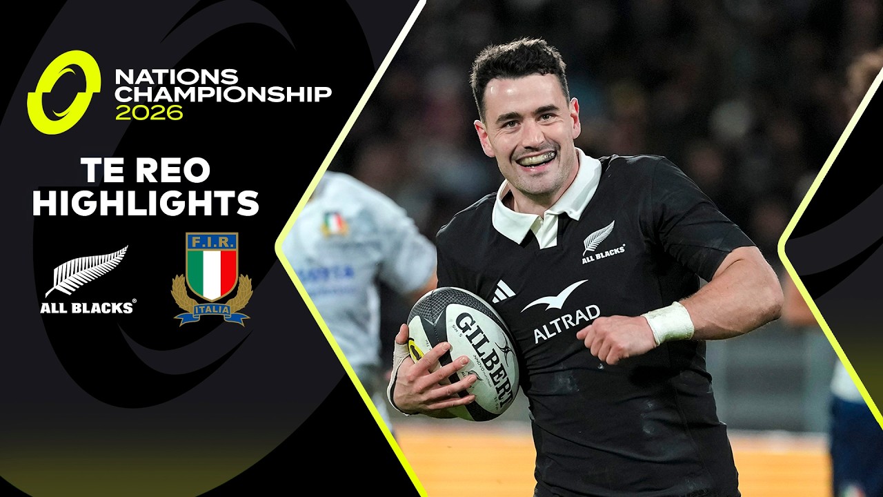 TE REO HIGHLIGHTS | All Blacks vs Italy | Nations Championship | Round 2 | Sky Sport NZ