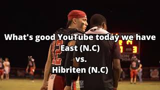 East Rutherford (N.C) Vs. Hibriten (N.C) in HEATED week 5 game | MUST WATCH|
