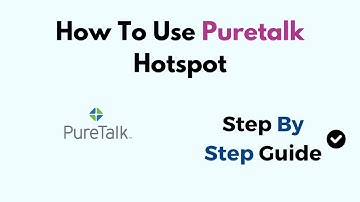 How To Use Puretalk Hotspot