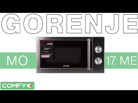 Video: Gorenje mo17dw mikroviļņu krāsns - praktiskas mājsaimnieces izvēle