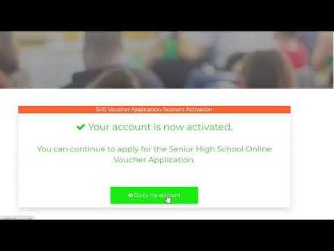 PEAC Senior High School Voucher Application Program