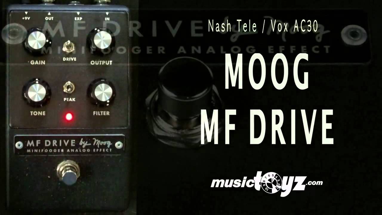 Moog MF Drive MiniFooger - YouTube