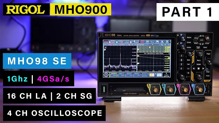 [PART 1] RIGOL MHO98/MHO900 ⭐ 1Ghz 🔹 4GSa/s 🔹 Dual 100Mhz SG 🔹 LA 🔹 Full Licenses