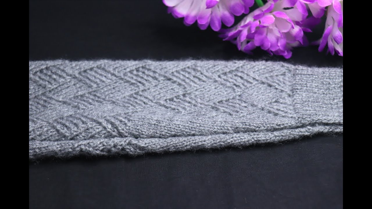 Sweater Sleeves Knitting | स्वेटर की बाजू | Knitting Course Part-8 | Gents sweater sleeves