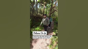 Thumbnail of Anyone else sing songs in the forest to alert the bears you are there? #shorts