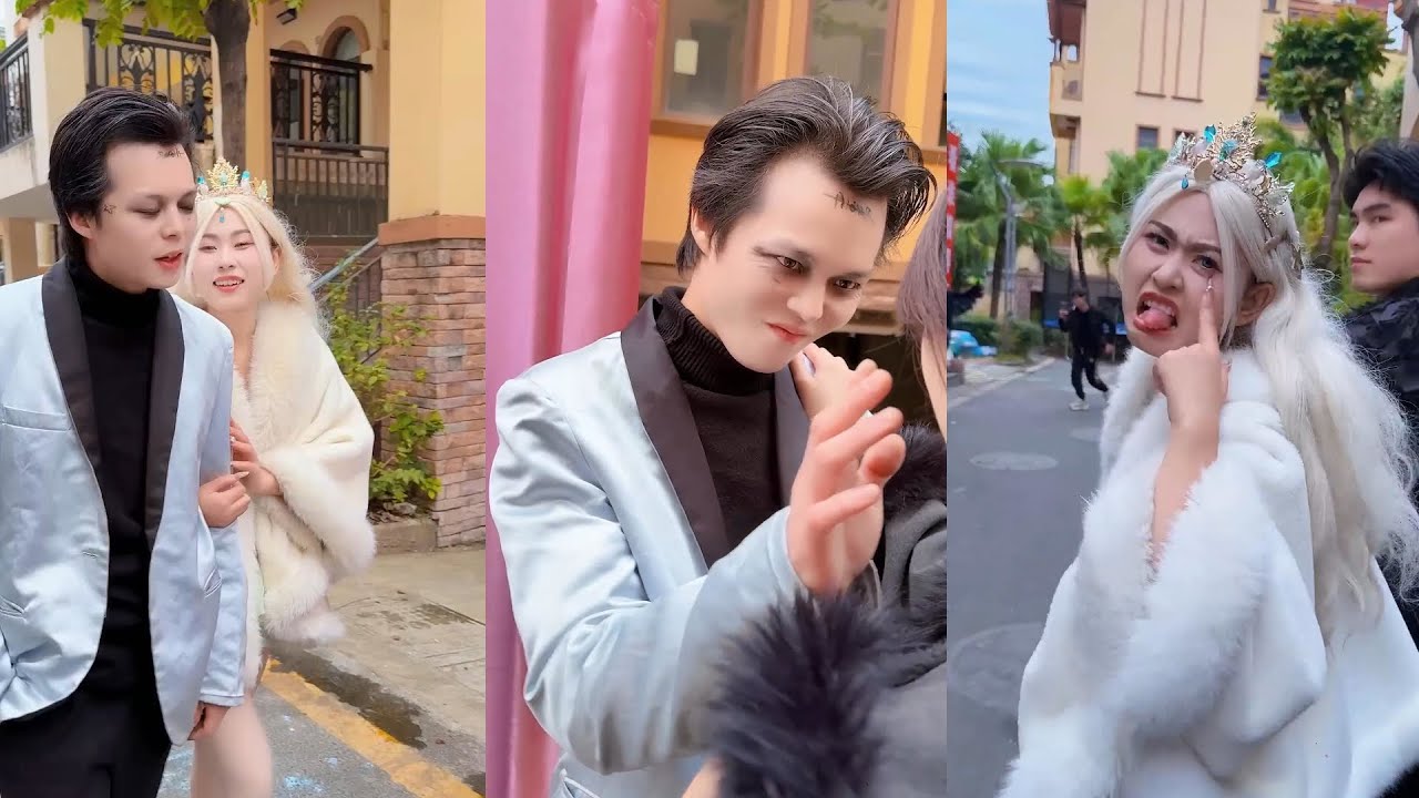 白天使和小丑在试衣间互相背叛#白天使#超人不会飞