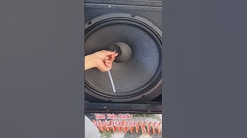 Cách xử lý loa bị móp rất đơn giản /Tiên Tiến Audio