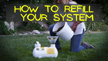 Best way to Fertilize: Refilling your EZFLO system