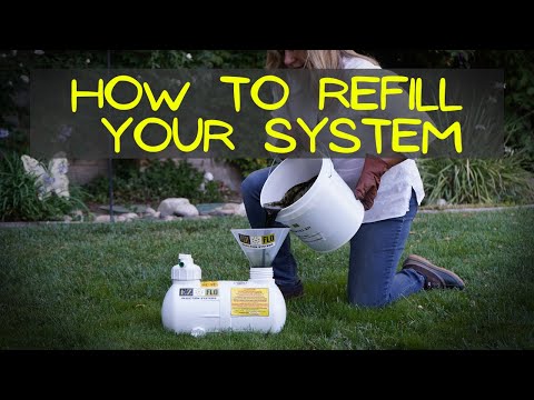 Best way to Fertilize: Refilling your EZFLO system