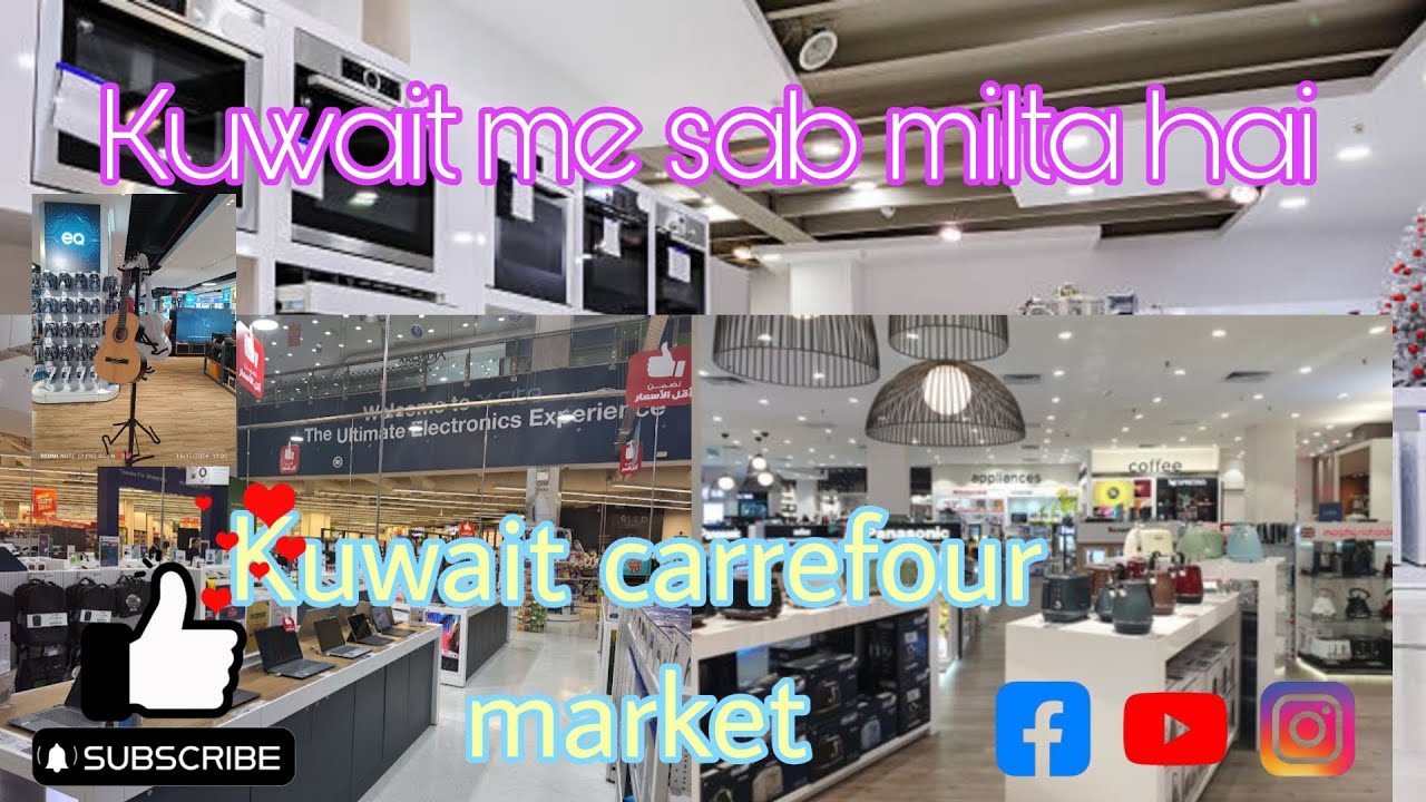 Exploring At Carrefour supermarket in Kuwait || Carrefour at The Avenues Mall || #Big supermarket