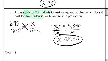 Writing and Solving Proportions Quiz Video