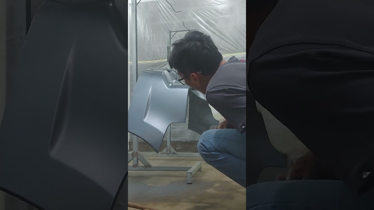 Ntools sr200 HVLP || aplikasi clearcoat bumper chevy orland pake ntools mini sr 200 hvlp