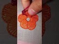 embroidery flower designs #shorts #viral #embroidery #handmade