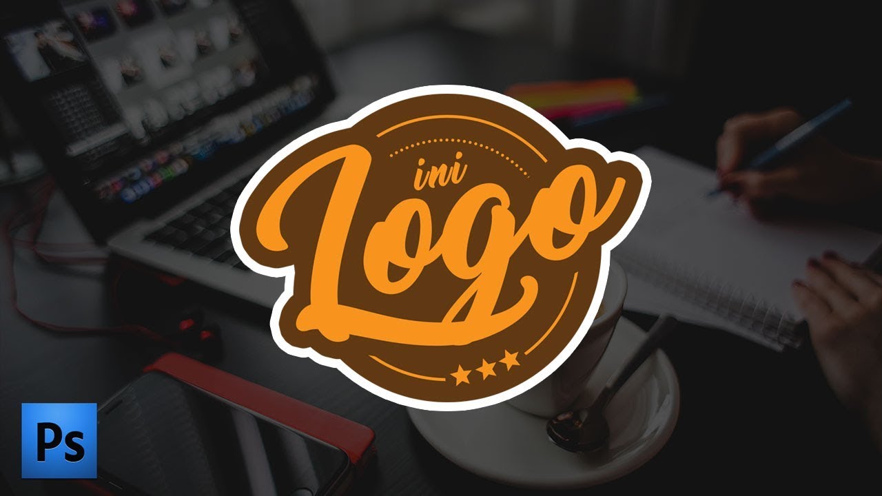  Cara  Membuat  Desain  LOGO Keren di  Photoshop  Pemula 