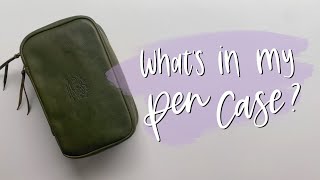 What's in My Pen Case | The Superior Labor Utility Case Tour and My Current Favourite Stationery