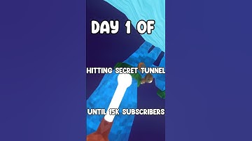 Day 1 Of Secret Tunnel Until 15K #gorillatag #gtag #vr