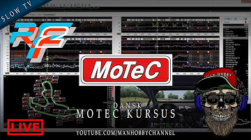 🔴LIVE: (rFactor 2) MoTeC kursus