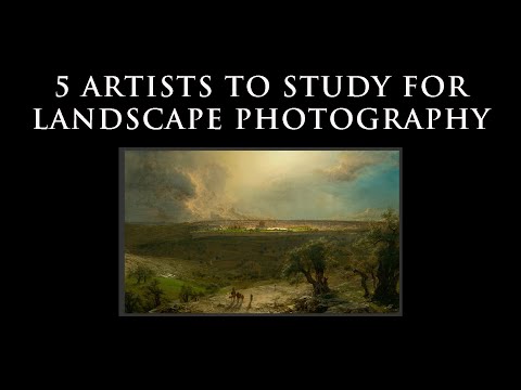 Which Artist Is Known For The Ideal Landscape?