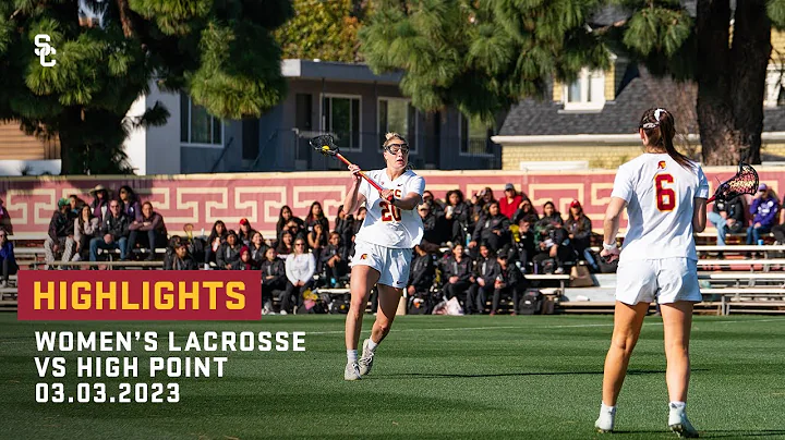 Women's Lacrosse - USC 14, High Point 6: Highlight...