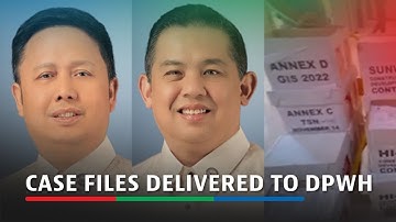 LOOK: DPWH brings boxes of case files to Ombudsman for new referral | ABS-CBN News