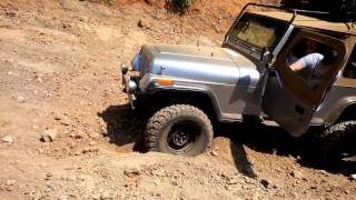 Jeep wrangler subida 60 grados. Los altos venezuela